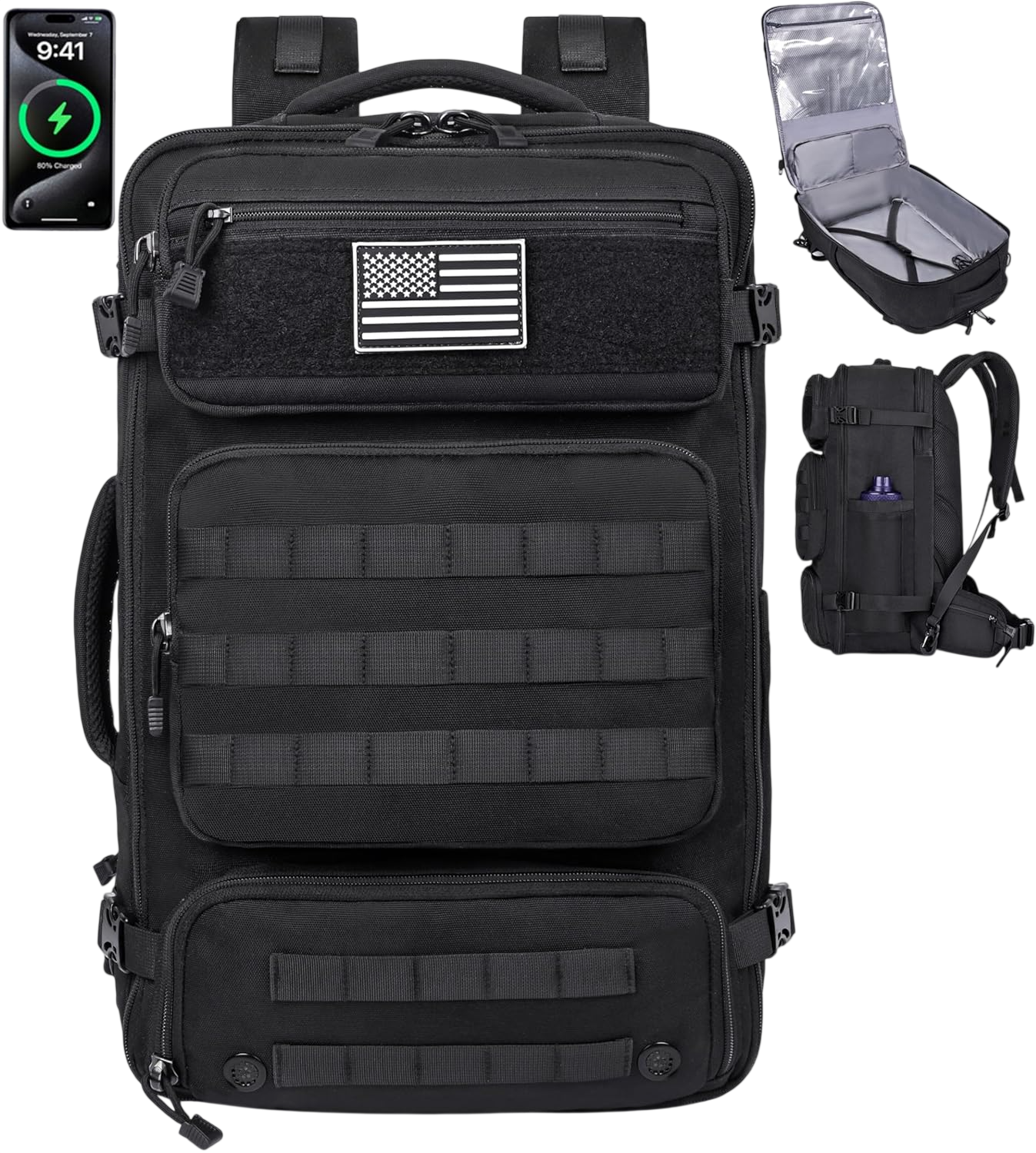 Travel Backpack for Men 40L TSA by Open Story Backpack